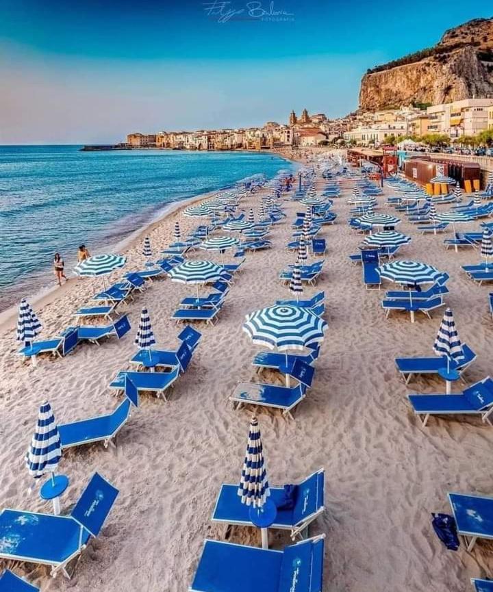 Green Villa Sand Beach Center Close Sea Veiw Cefalù Exterior foto