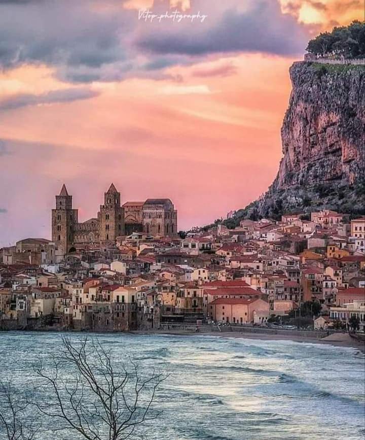 Green Villa Sand Beach Center Close Sea Veiw Cefalù Exterior foto